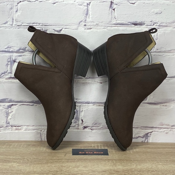 JBU Parker Brown Ankle Booties - Picture 6 of 8
